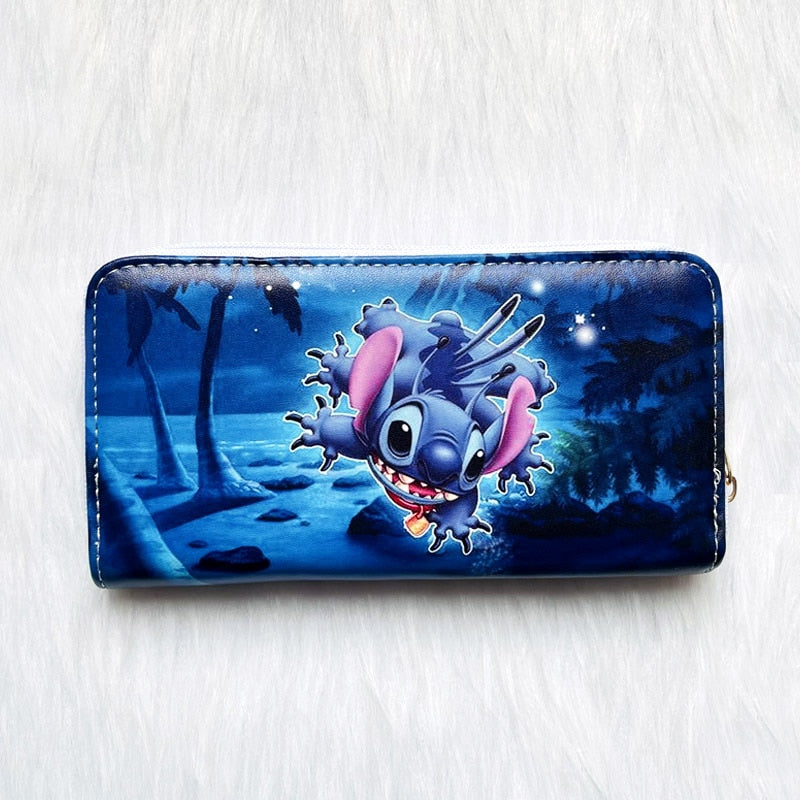 Blue Stitch Wallet