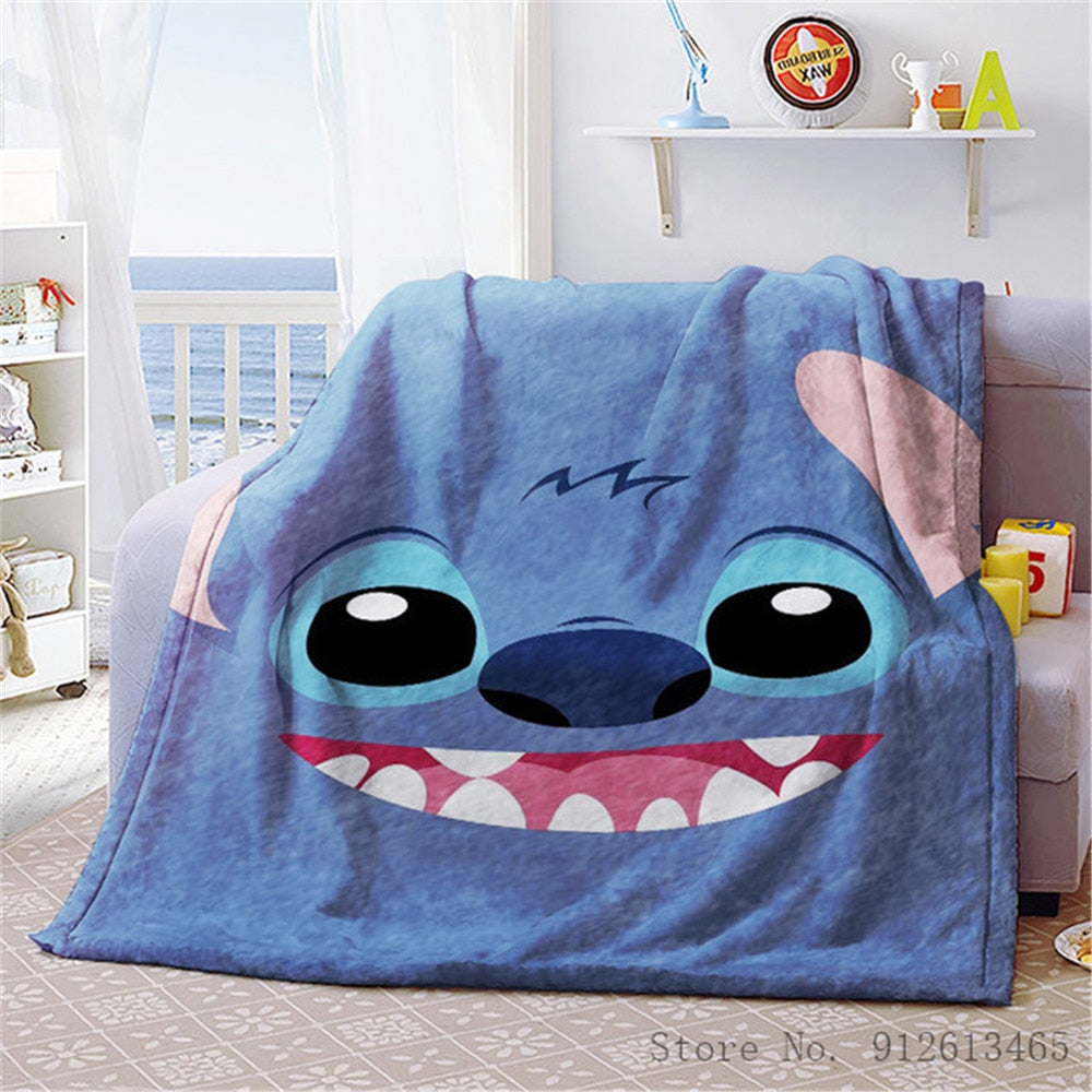 Stitch's Face Blanket