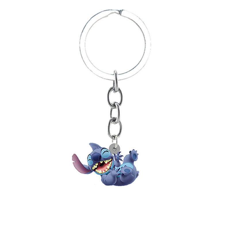 Stitch Laughing Keychain