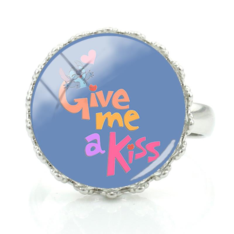 Stitch Ring Give Me a Kiss