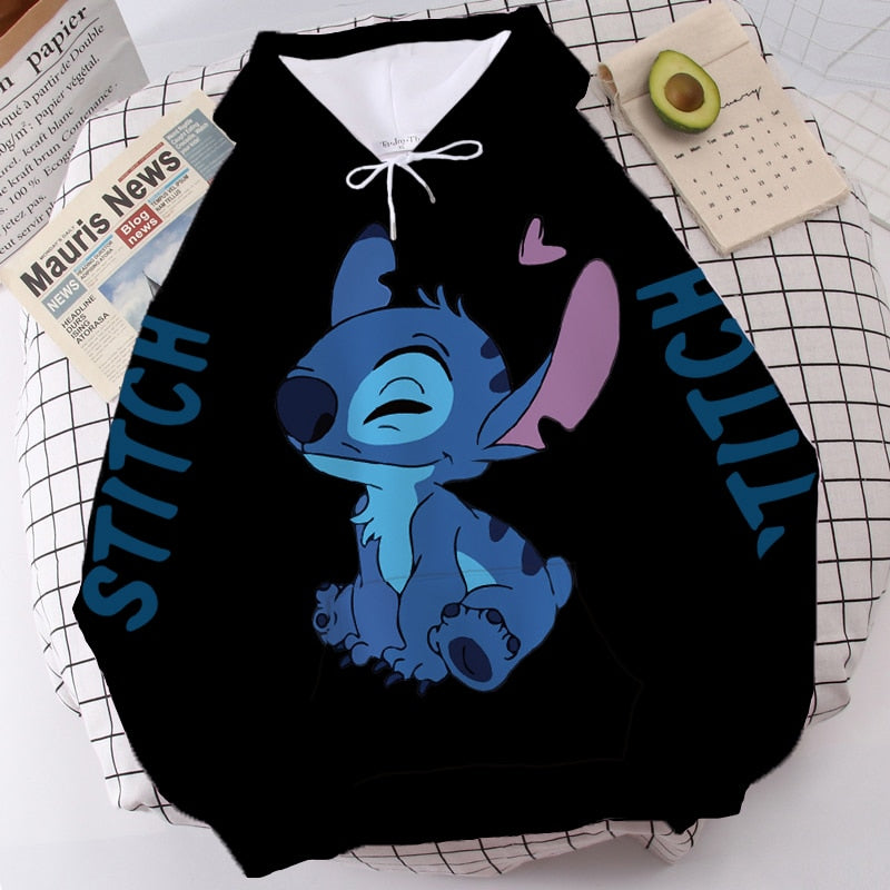 Black Stitch Sweatshirt | Stitch Merch