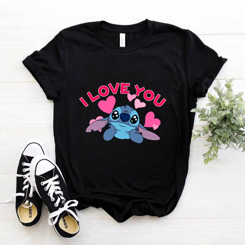Stitch "I Love You" T-shirt