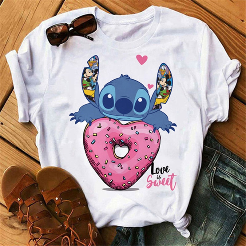 Stitch Donuts T-Shirt