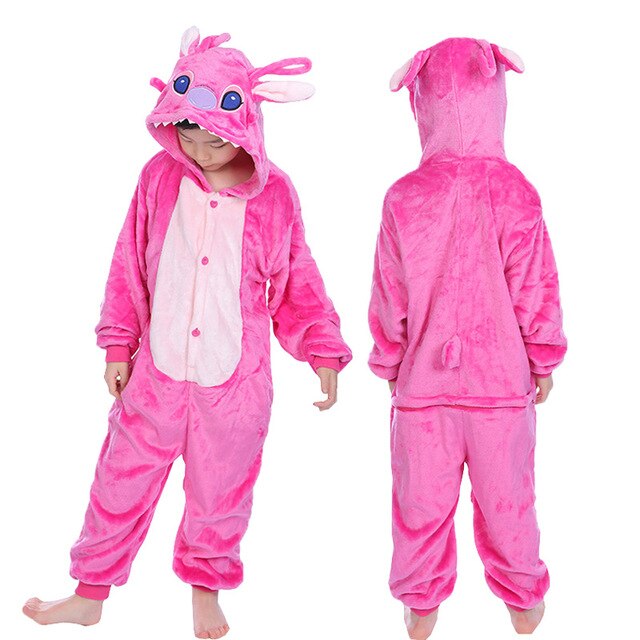Pink Stitch Pajama for Kid