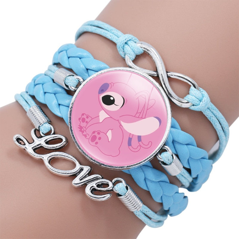 Pink Stitch Bracelet