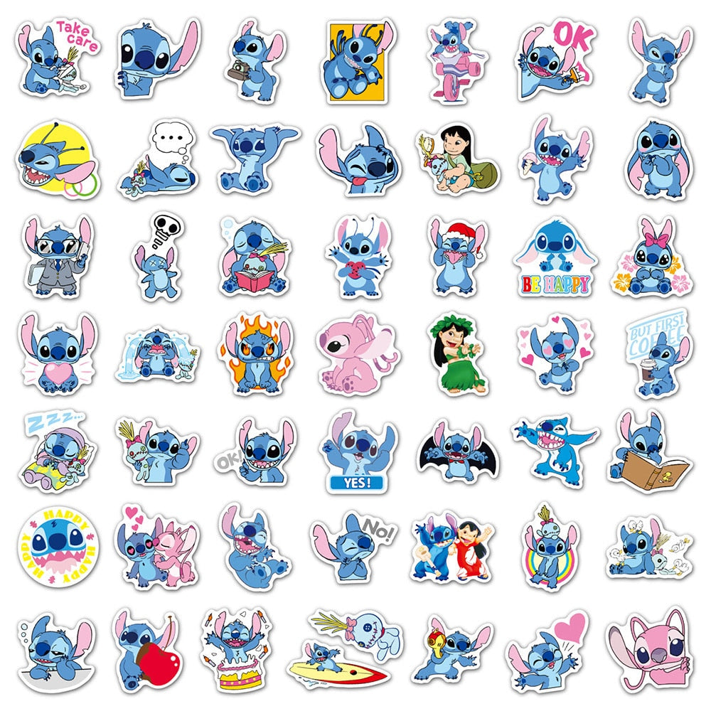 30 Lilo and Stitch Stickers