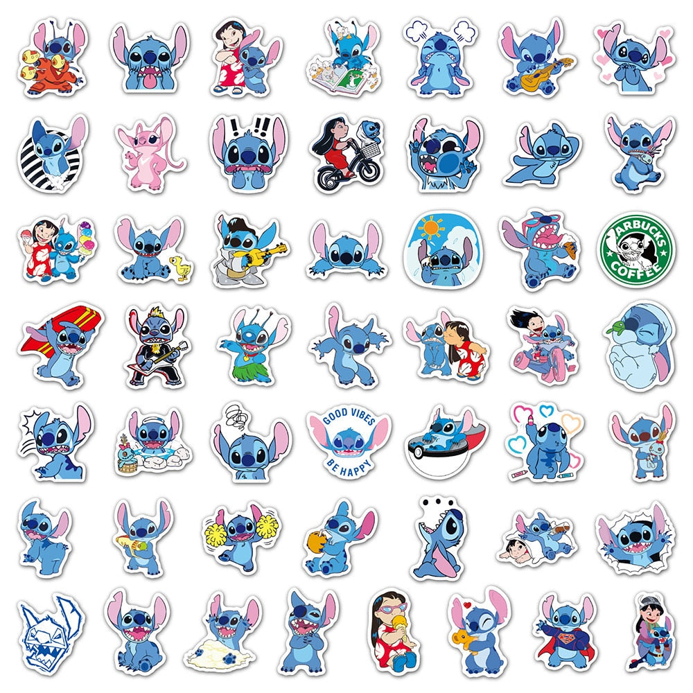 100 Lilo and Stitch Stickers