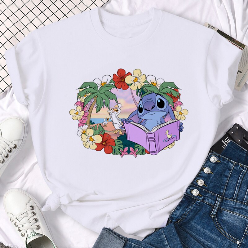 Stitch at the beach T-shirt