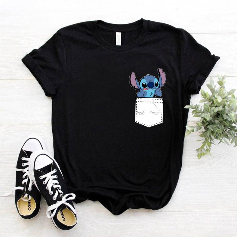 Stitch in the pocket T-shirt
