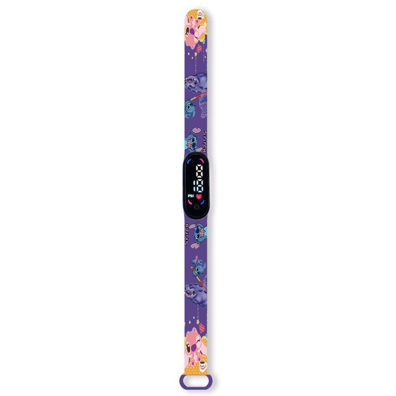 Stitch Purple Digital Watch